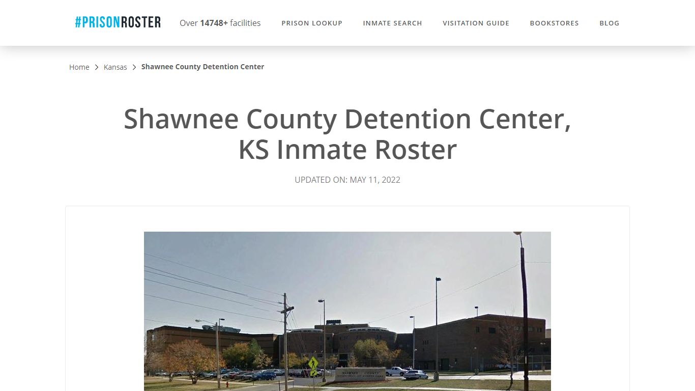Shawnee County Detention Center, KS Inmate Roster